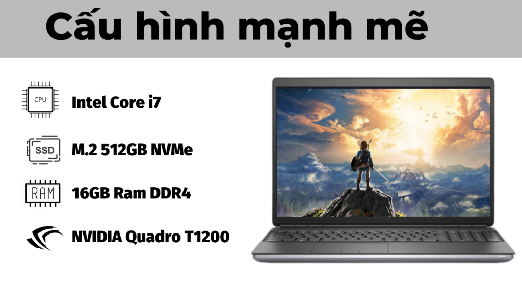 Giá Laptop Dell Precision 7560 Cũ Siêu Rẻ - Trả Góp 0%